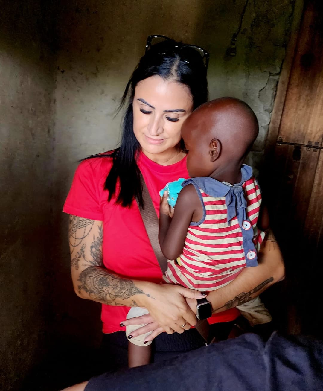 Fotos do trabalho voluntário em Uganda